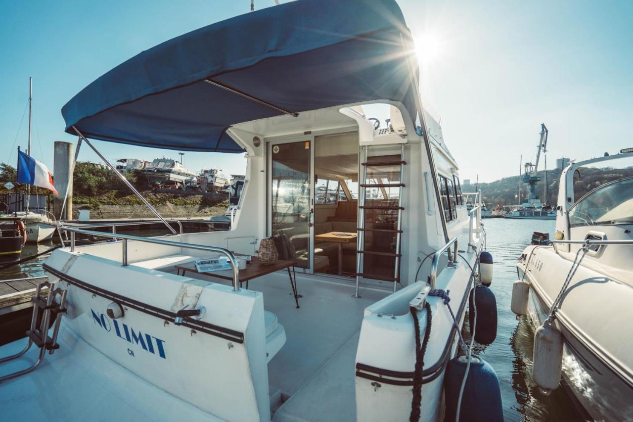 No Limit Charter Bateau Avec Parking Prive Proche Centre-Ville ルーアン エクステリア 写真